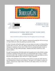 boroughcon_press_release